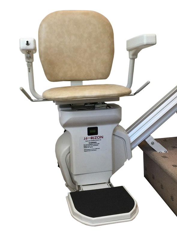 AmeriGlide Horizon Standard Stair Lift-Factory Reconditioned