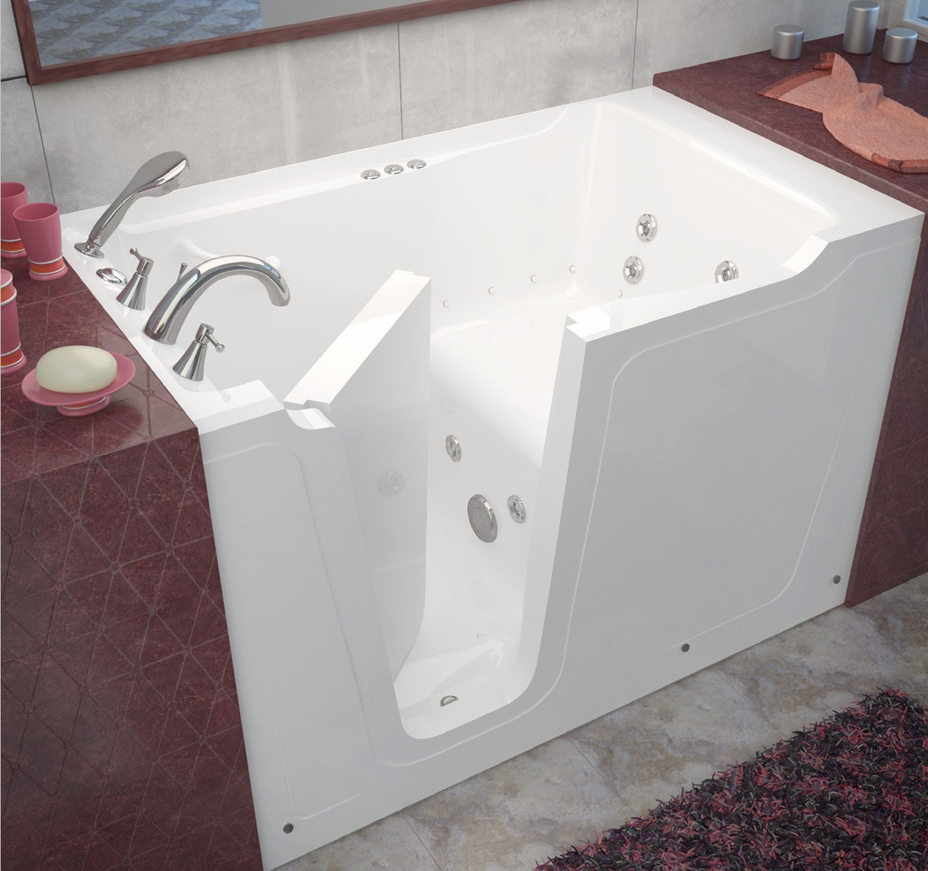 Sanctuary Walk-In Tub, Super Size
