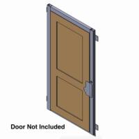 AmeriGlide Flush Mount Aluminum Door Jamb with Interlock
