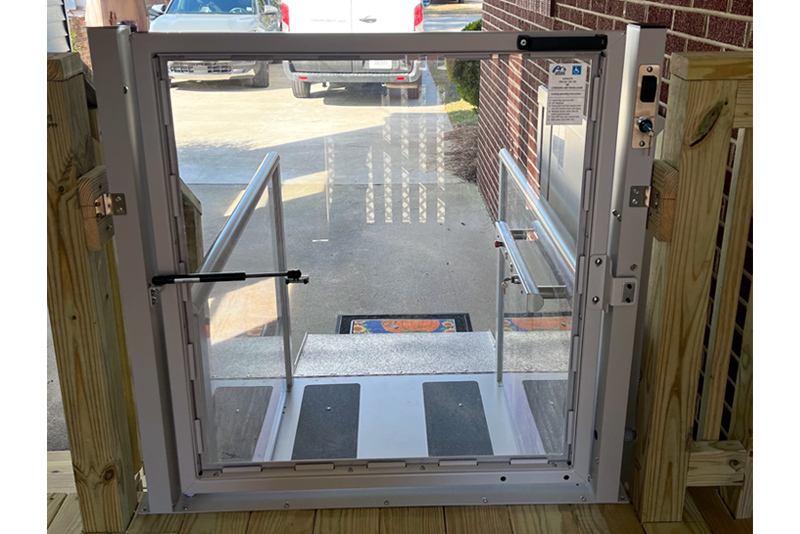 Looking Through Top Gate Towards Lift